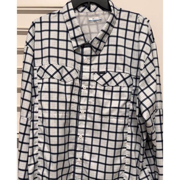 Columbia Other - Columbia PFG Silver Ridge Lite Plaid Long Sleeve Fishing Shirt Mens XXL AM1282